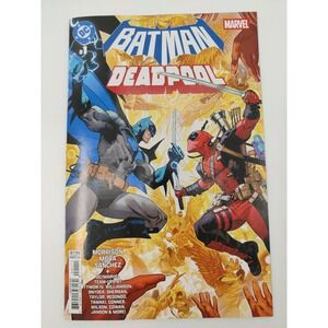 Batman‎ Deadpool 1 Comic Book DC Marvel 2025 Morrison Moba Sanchez Team Ups